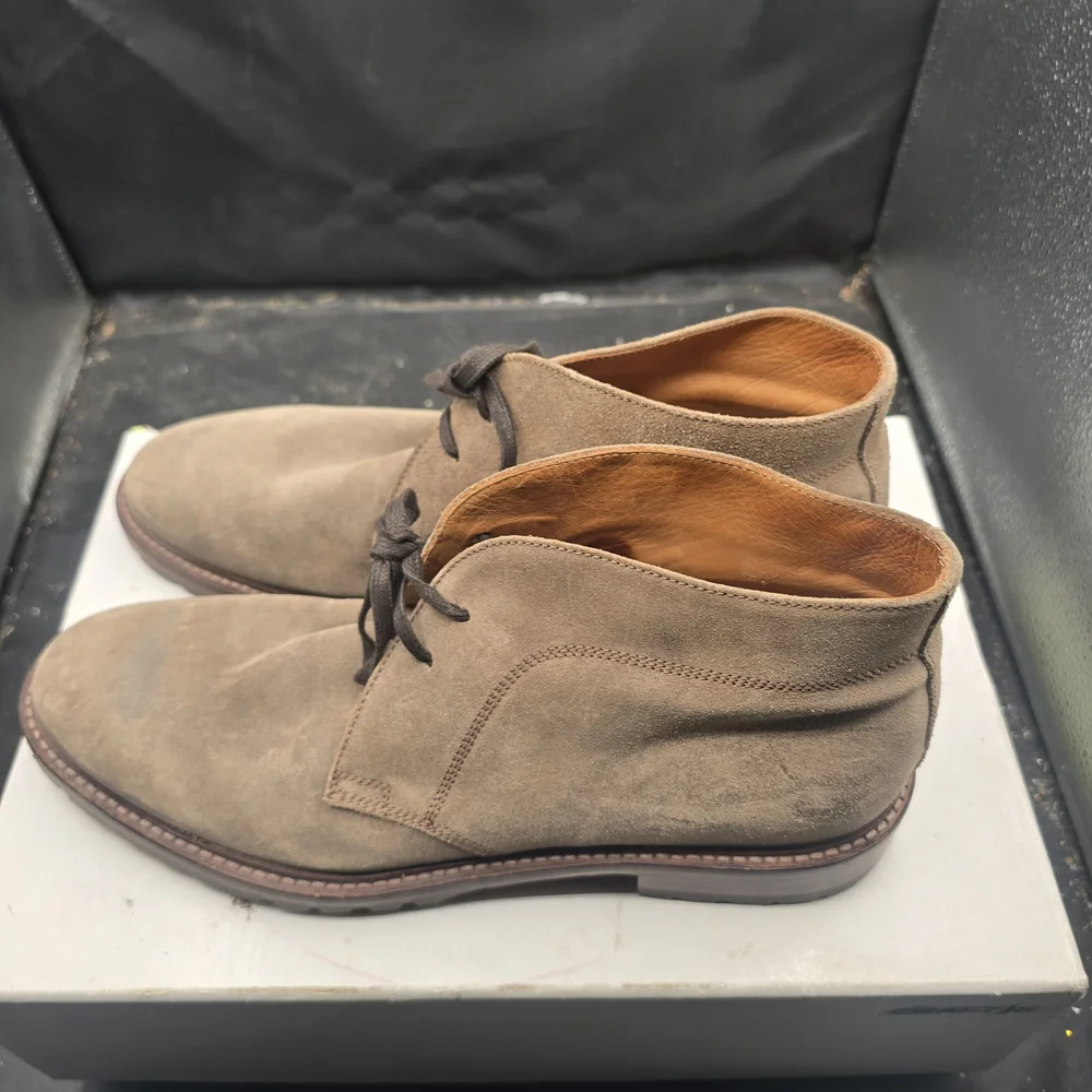 Men's Brown Leather Chukka Boots‎ - Picture 5 of 7